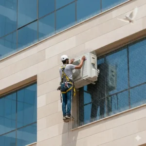 شركة مكافحة الحمام بجدة حلول تركيب شبك وطارد الحمام