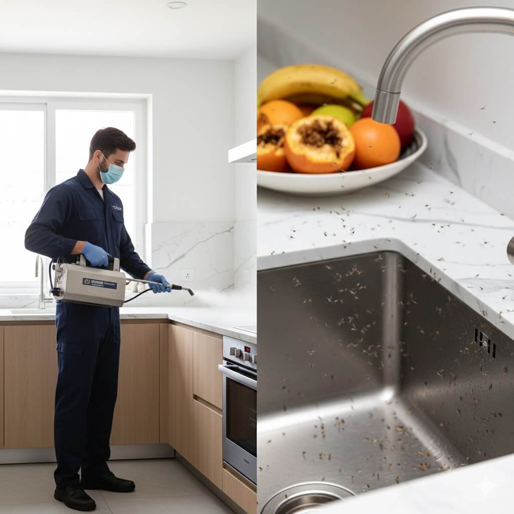 كيفية التخلص من الحشرات الطائرة الصغيرة في المنزل